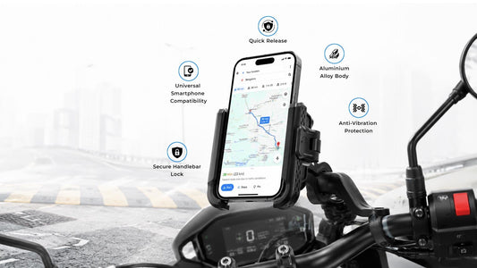Best Bike Phone Holder for Indian Roads: The Orca M21 PRO Quick-Release Mount