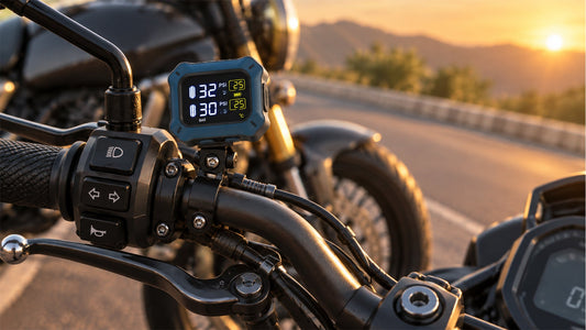 Motorcycle TPMS with Display: Live Tyre Pressure Monitoring with the Orca Wireless Kit