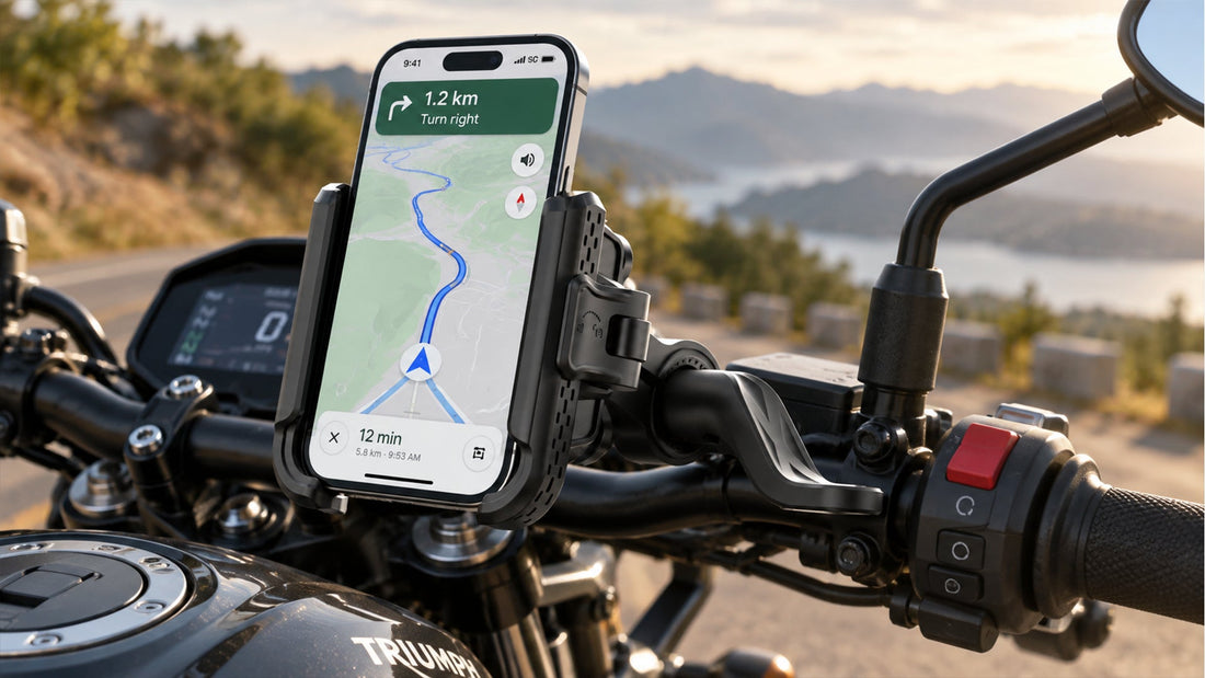 Motorcycle Mobile Holder Guide: One-Hand Quick-Release Riding with the Orca M21 PRO Bike Phone Holder