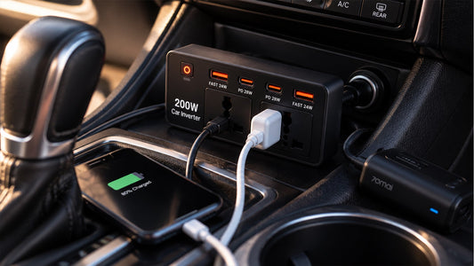 Car Power Inverter Guide: Powering 220V Devices on the Road with the Orca 200W