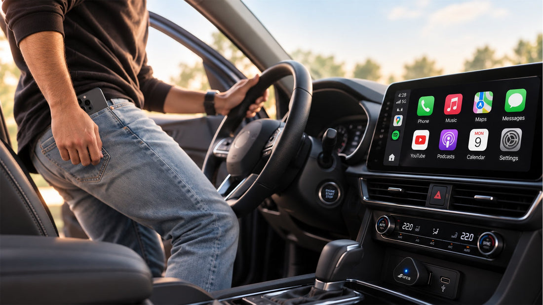 Wireless CarPlay Adapter: Go From Wired to Wireless Android Auto with the Orca Cube
