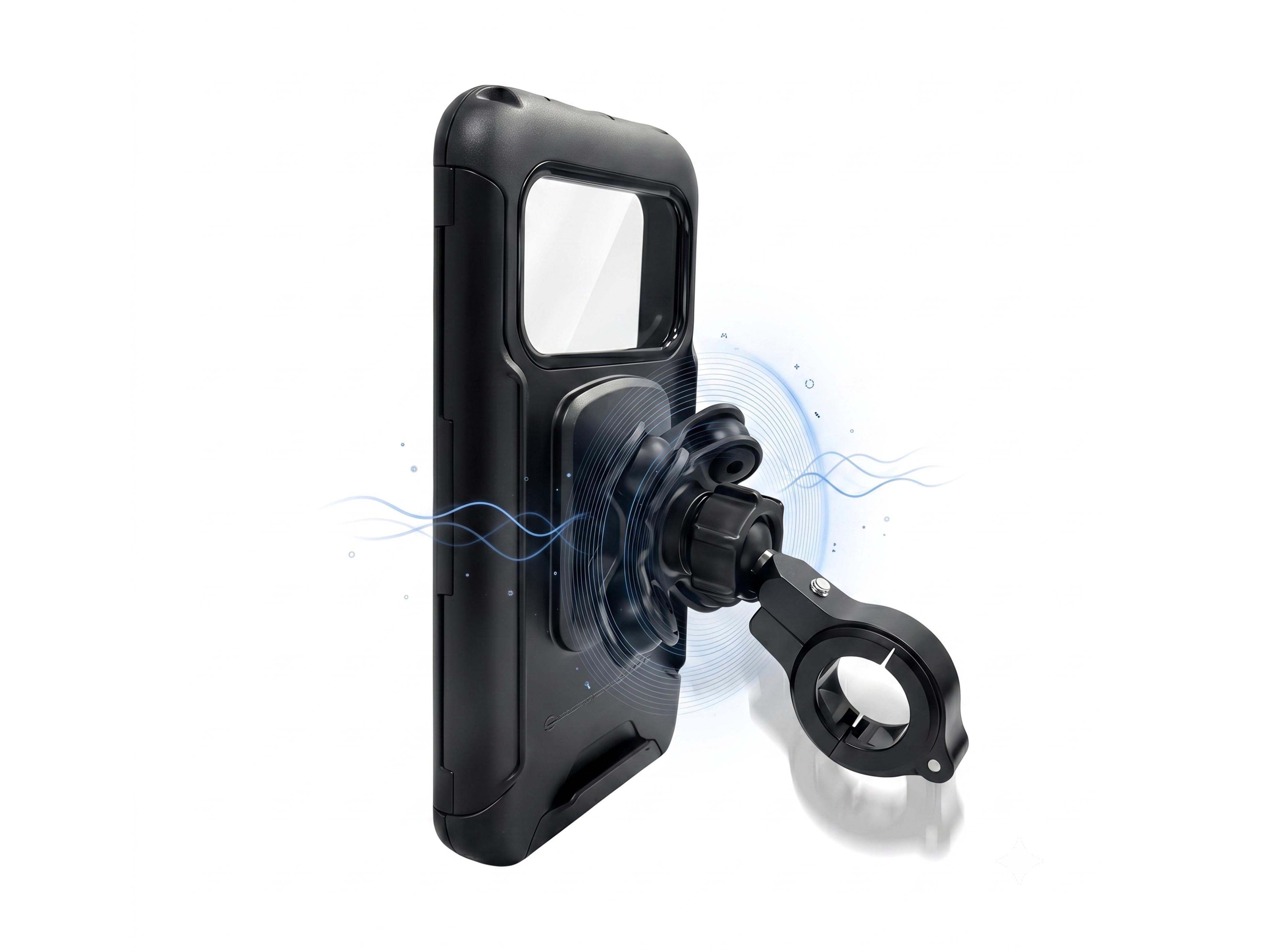 ORCA FC3 PRO Waterproof Vibration-Dampening Handlebar Phone Mount