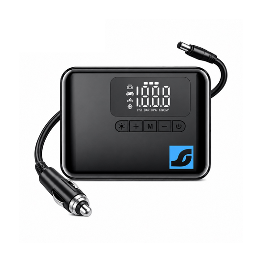 Orca Drivr 12V Digital Tyre Inflator | 150 PSI Air Compressor | LED Display | Car Power Inflator
