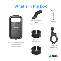 ORCA FC3 PRO Waterproof Vibration-Dampening Handlebar Phone Mount