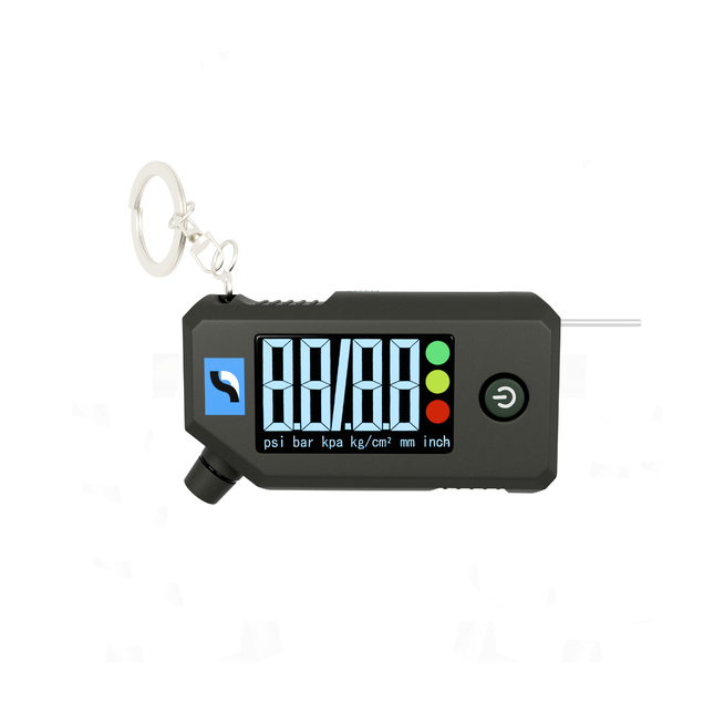 Orca 3-in-1 Digital Tire Pressure Gauge (0–150 PSI) with LED Light, Tread Depth Gauge & LCD Display