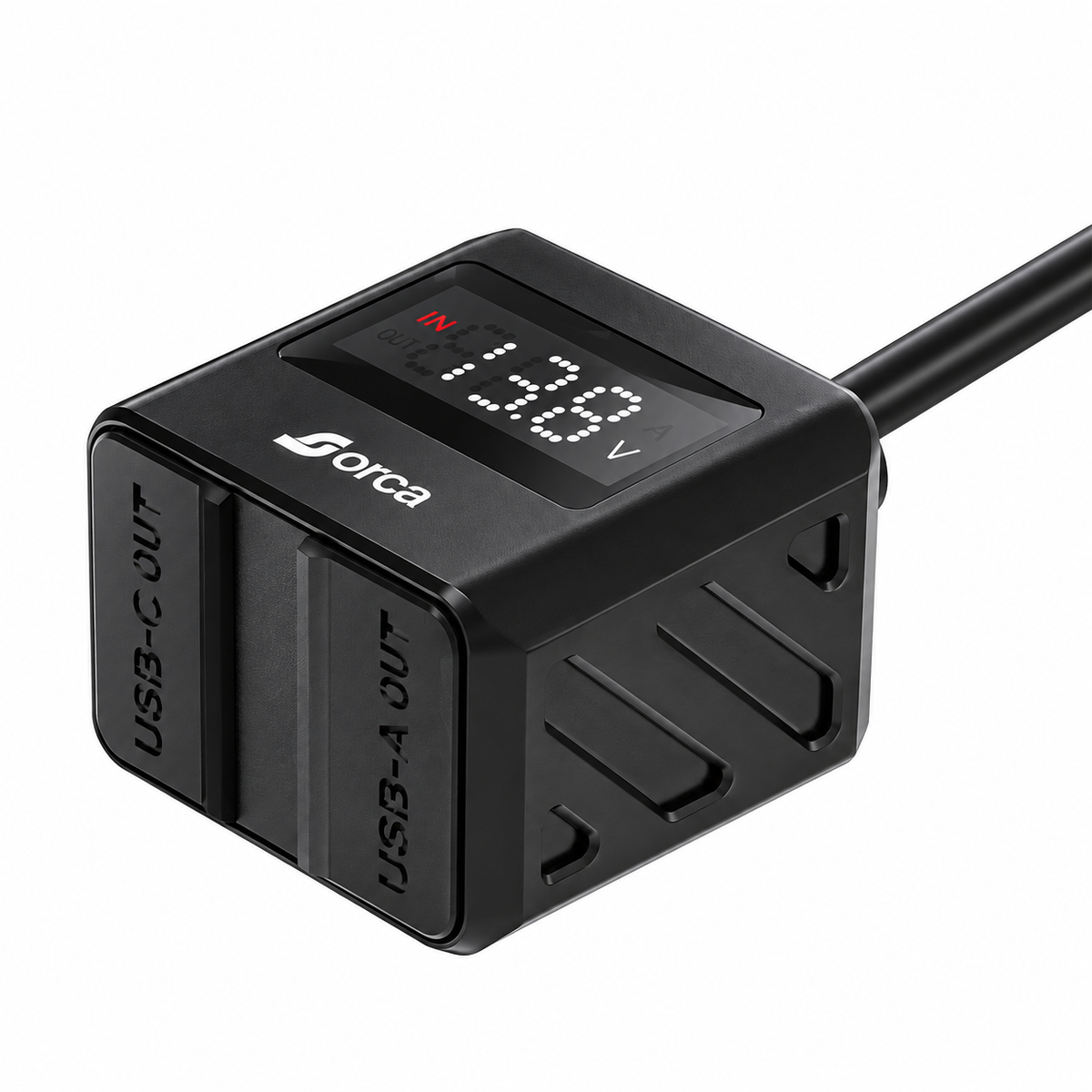 ORCA ChargeX 100 – 100W Two-Way USB-C Charger for Motorcycles | IPX7 Waterproof
