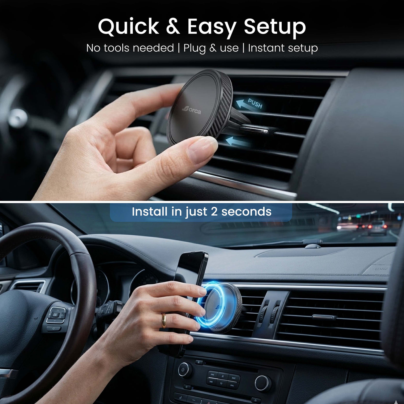 Orca MagSafe Car Vent Mount
