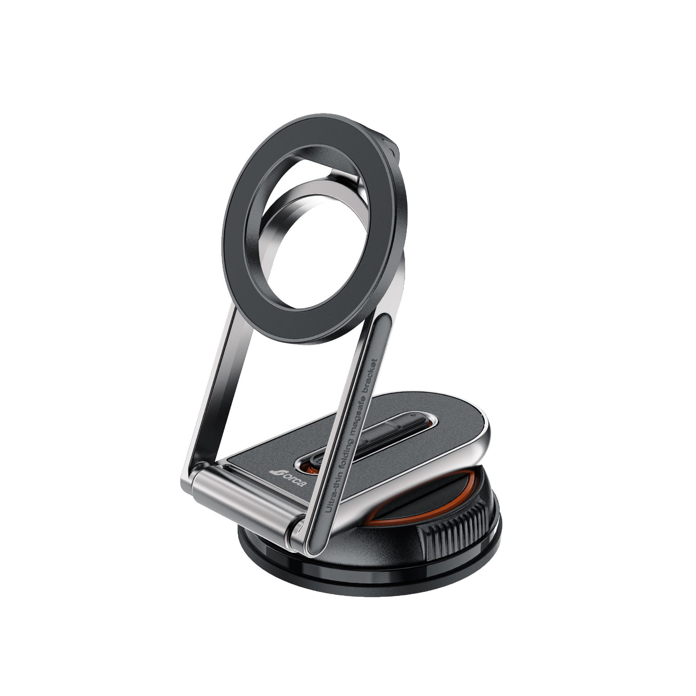 Orca DualMag Foldable Magnetic Car Phone Holder & Desk Stand | Ultra-Slim Dual-Use MagSafe Mount