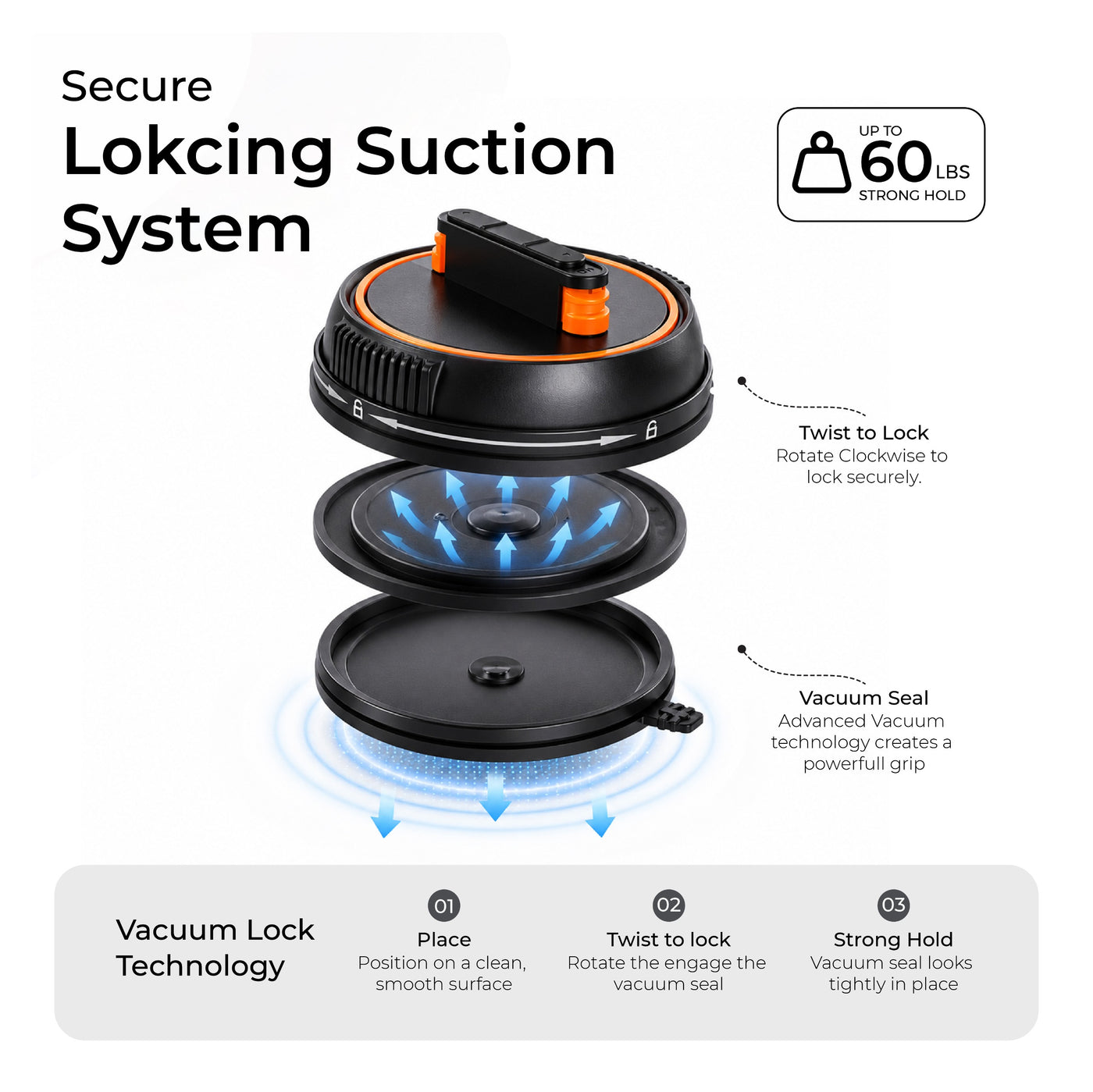 Orca DualMag Foldable Magnetic Car Phone Holder & Desk Stand | Ultra-Slim Dual-Use MagSafe Mount
