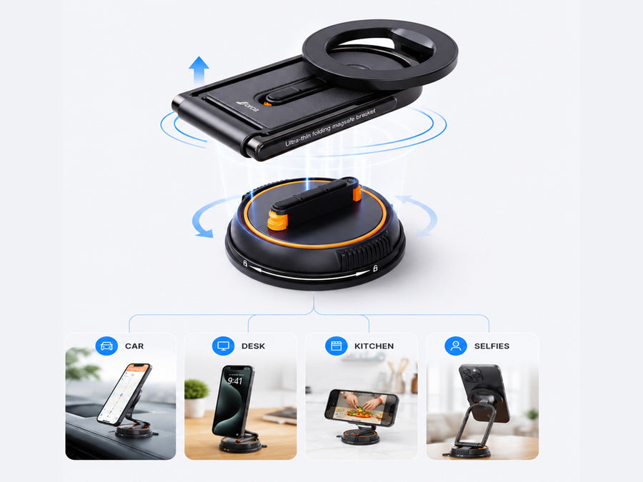 Detach the top. Take it anywhere.